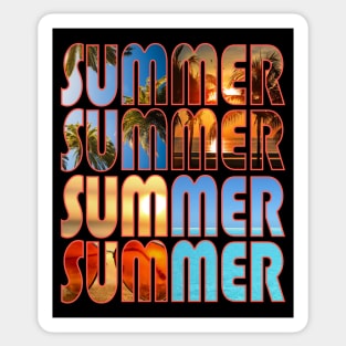 The Feelings Of Summer Sticker